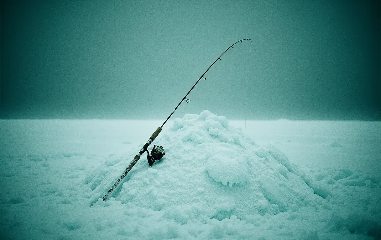 Desolate arctic landscape
